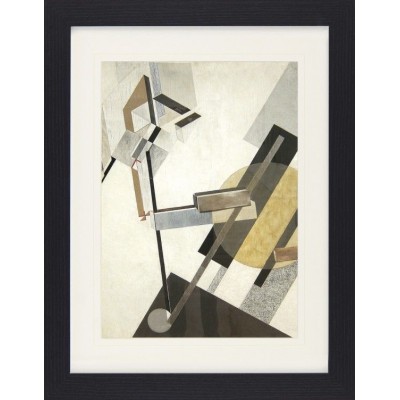 El Lissitzky - Proun 19D Abstract Framed Collector Poster (16x12in) #116357 4060942362952  173470815179